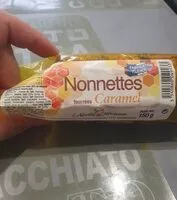 Mängden socker i Nonnettes fourrées Caramel