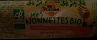 Mängden socker i Mini Nonnettes bio