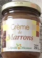Mängden socker i Crème de marrons
