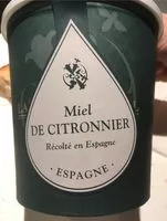 Mängden socker i Miel de citronnier Espagne