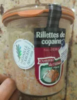 Mängden socker i Rillettes de copains