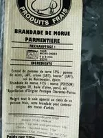 Mängden socker i Brandade de morue parmentiere