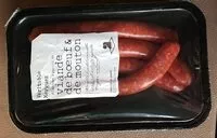 Mängden socker i Véritable merguez viande de bœuf et mouton