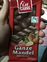 Mängden socker i Ganze Mandel