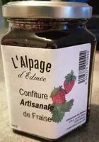 Mängden socker i Confiture artisanale de fraise