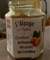 Mängden socker i Confiture artisanale Mirabelle de Lorraine