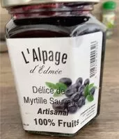 Mängden socker i Delice de myrtille suvage