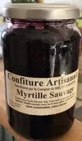 Mängden socker i Confiture de myrtille sauvage