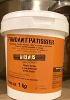 Mängden socker i fondant patissier