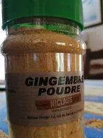 Mängden socker i Gingembre en poudre