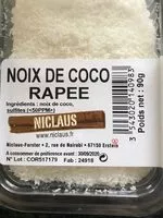 Mängden socker i Noix de coco râpée
