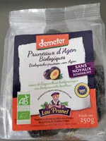 Mängden socker i Pruneaux dénoyautés pasteurisés réhydratés à 35% d’humidité calibre géant 33/44  (250 GR)