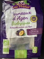 Mängden socker i Pruneaux d'Agen biologiques