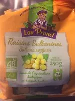 Mängden socker i Sultanas Rozijnen Gedroogd Bio