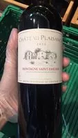 Mängden socker i Château Plaisance Montagne Saint-Emilion 2012