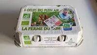 Mängden socker i 6 oeufs bio plein air