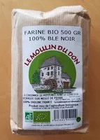 Mängden socker i Farine 100% blé noir