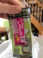 Mängden socker i Les pates de fruits LA FABRIQUE GOURMANDE
