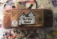 Mängden socker i Pain d'épice