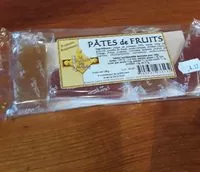 Mängden socker i Pâtes de FRUITS