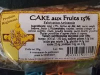 Mängden socker i Cake aux fruits