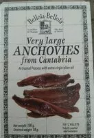 Mängden socker i Very larges anchovies from Cantabria