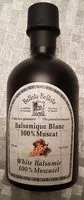 Mängden socker i Balsamique Blanc 100% Muscat