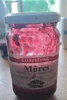 Mängden socker i Confiture de Mûres