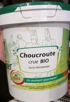Mängden socker i Choucroute crue Bio lacto-fermentée