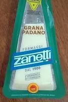 Mängden socker i Grana padano