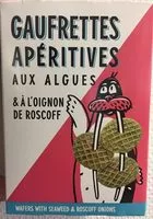 Mängden socker i Gaufrettes apéritives aux algues & à l'oignon de roscoff