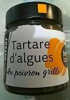 Mängden socker i Tartare d'algues aux poivrons grillés