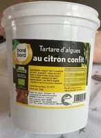 Mängden socker i Tartare d’algues au citron confit