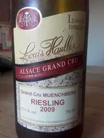 Mängden socker i AOC Alsace Grand Cru Muenchberg riesling 2009