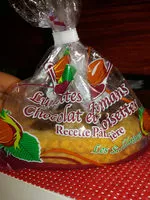 Mängden socker i Sables fourres noisettes & cacao, recette patissiere, le sachet de