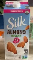 Mängden socker i Unsweetened almond organic
