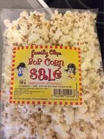 Mängden socker i Pop corn salé