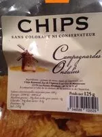 Mängden socker i Chips campagnardes ondulées