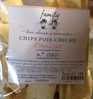Mängden socker i Chips pois chiche