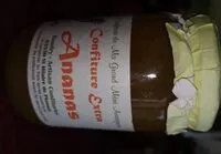 Mängden socker i Confiture extra ananas