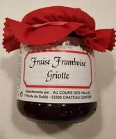 Mängden socker i Confiture fraise framboise griotte