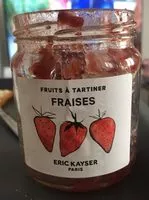 Mängden socker i Fruits à tartiner Fraises
