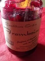 Mängden socker i Confiture framboise
