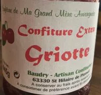 Mängden socker i Confiture Extra Griotte