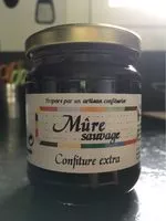 Mängden socker i Mûre sauvage confiture extra