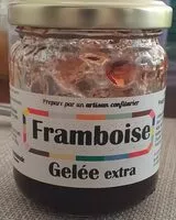 Mängden socker i Gelée extra de framboise