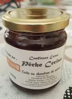 Mängden socker i Confiture extra Pêche Cerise