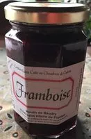 Mängden socker i Confiture framboise