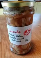 Mängden socker i Cassoulet aux haricots tarbais et au confit de canard