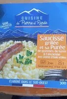 Mängden socker i Saucisse grillée et sa purée